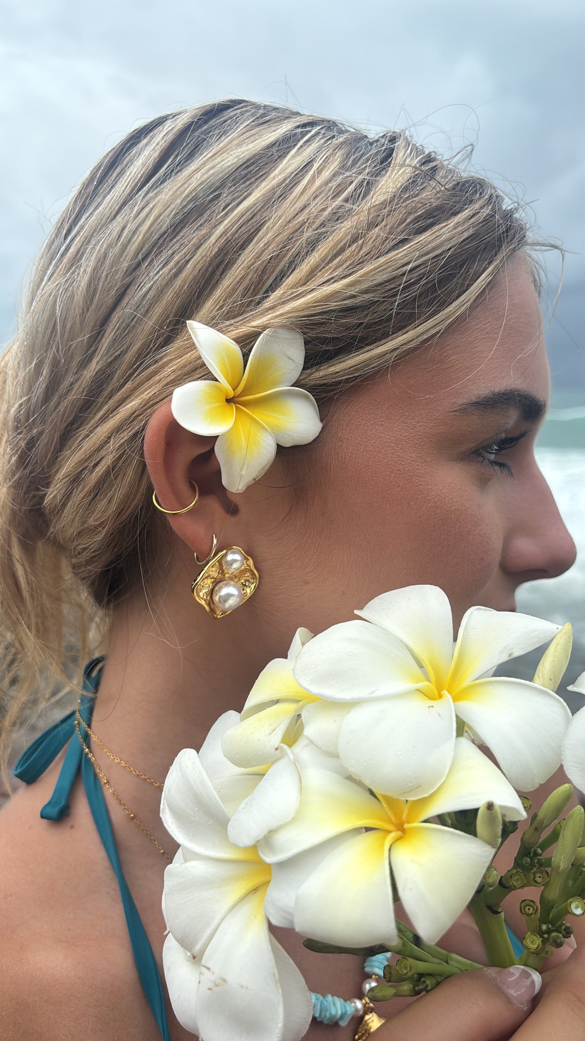 Oyster Pearl Earrings