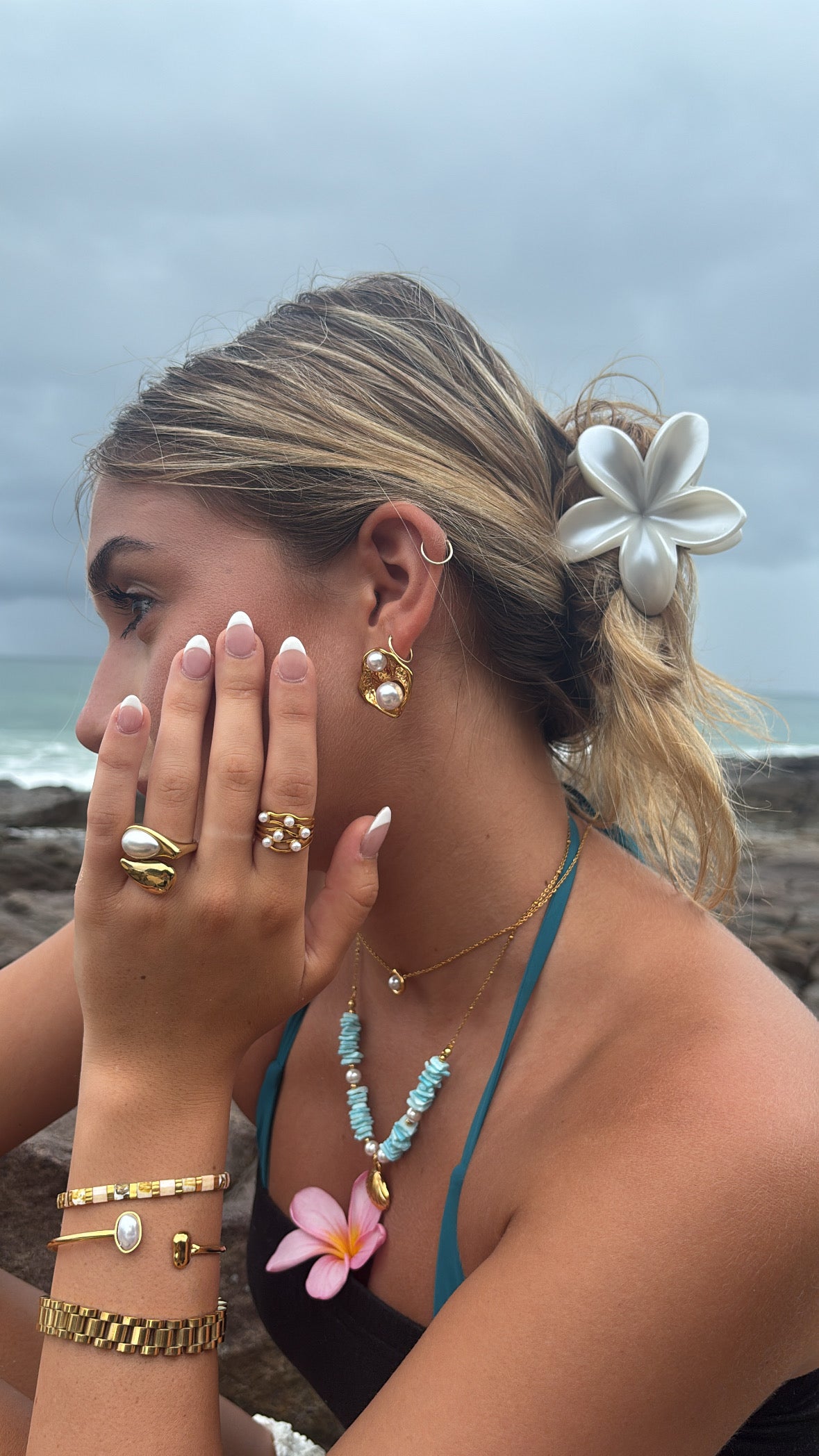 Oyster Pearl Earrings