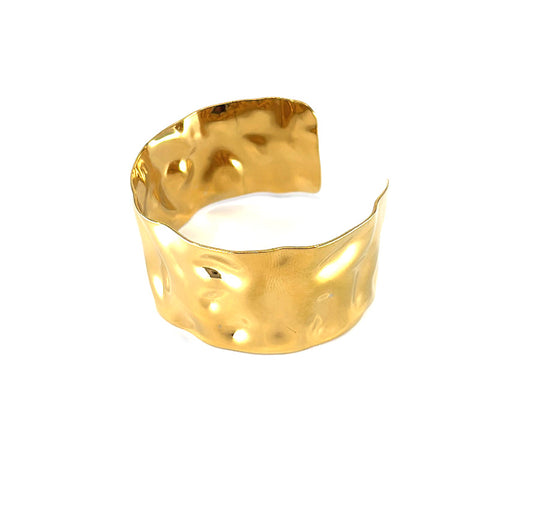 Raw Gold Cuff