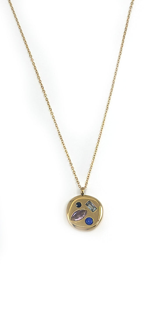 Crystal Azure Necklace