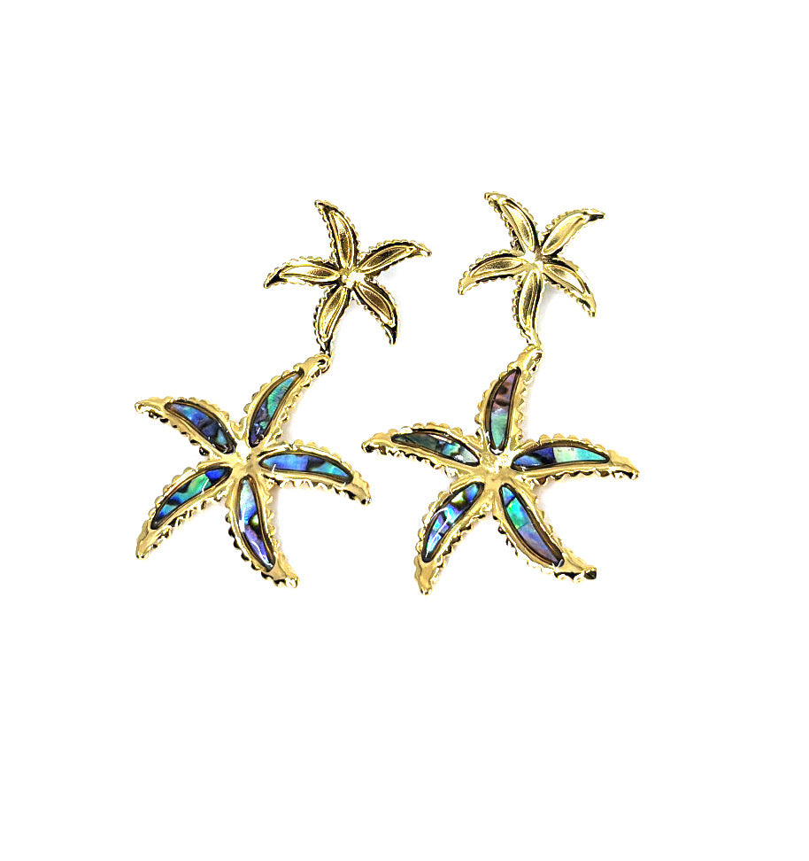 Twin Starfish Earrings