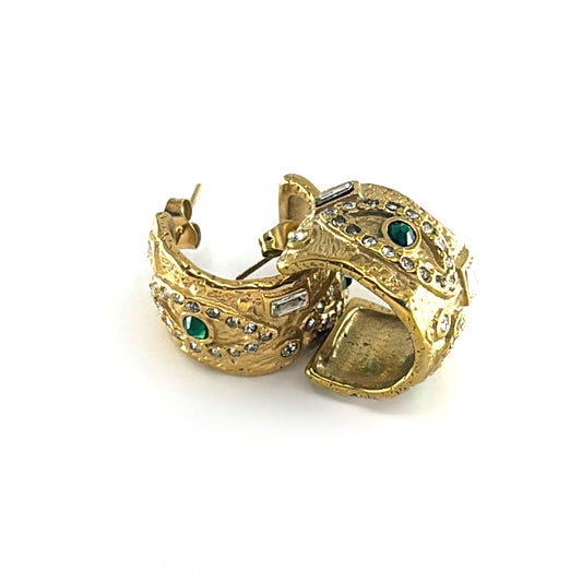 Treasure Hoop Earrings