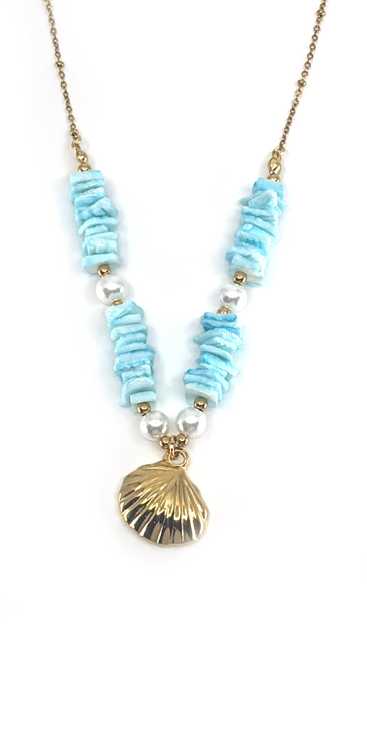 Mermaid Blue Necklace