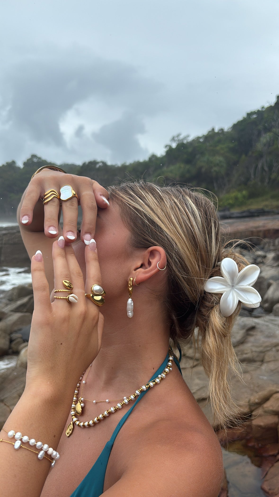 Cowrie Ring
